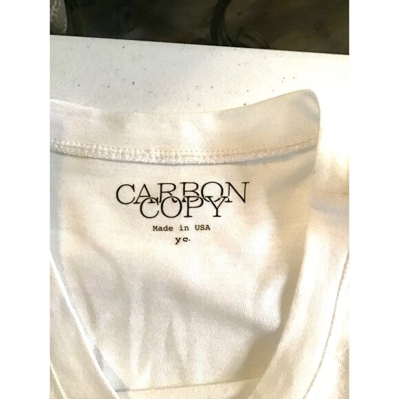 CARBON COPY- WOMENS GRAPHIC RAINBOW SHORT SLEEVE T-SHIRT SIZE X-SMALL - Picture 3 of 6